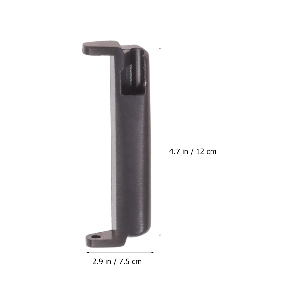 

Black Metal Head Spring Bar Connecting Pin Remover Watch Band Repair Tool Reversible Fork for Watchbands Opener