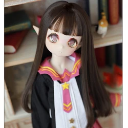 New Arrival 1/3 1/4 1/6 1/8 High Temperature Long Fashion Style Wire Bjd Wig Hair