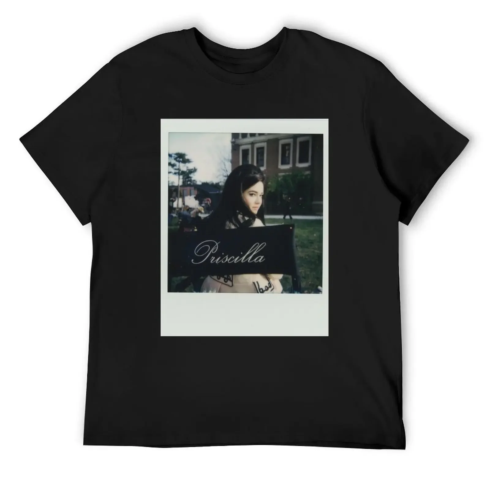 

priscilla presley T-Shirt oversize t-shirts man for a boy valentines boutique clothes vintage anime shirt Men's t-shirts