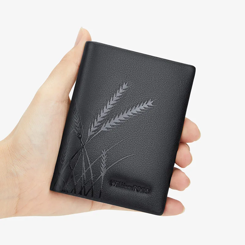 

Light and thin small card bag men's driver's license holder new bank card receiving card holder Chinese-style wheat ear