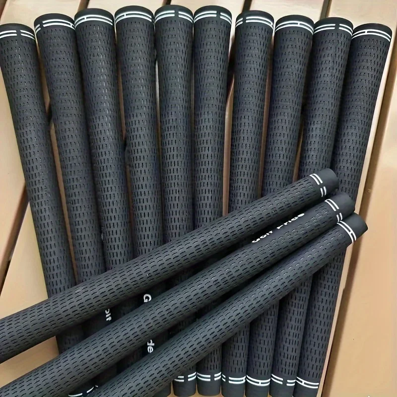 

13pcs Golf 60R Grips, Golf Accessories Standard Midsize Jumbo Size Black Golf Grip