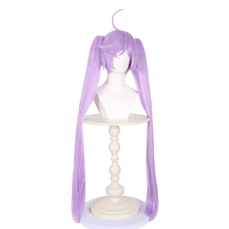 Beautiful Paradise Real Middle School Cheerleader Cosplay Wig Long Double Braids Wig With Simulated Scalp Top Wig