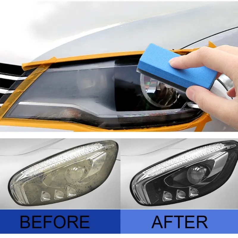 Car Headlight Repair Agent Oxidation Yellowing Scratch Rust and Blur Remove Refurbishment fluid Auto Restoration Kit