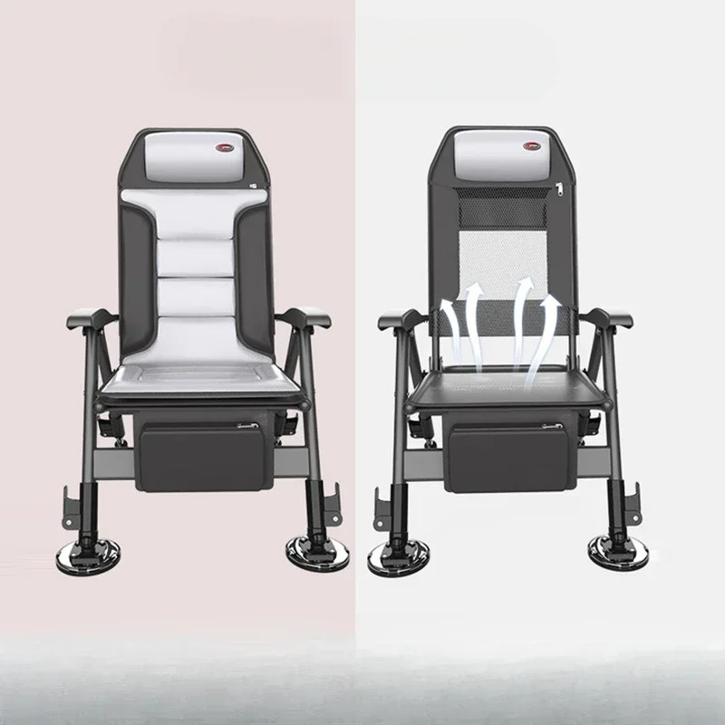 %All Terrain European Style Fishing Chairs Fold Portable Multifunction Fishing Chairs Seat Camping Outdoor Furniture Silla FYFC