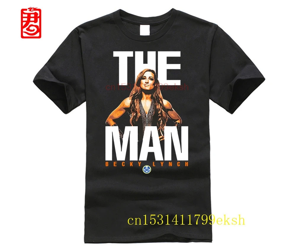 Camisa de marca para hombre, camiseta Becky Lynch para hombre