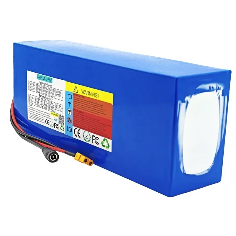 21700 13S4P 48V 20Ah lithium battery pack built-in 25A BMS 1200W high power 54.6V power tools,spare battery+ 5A charger