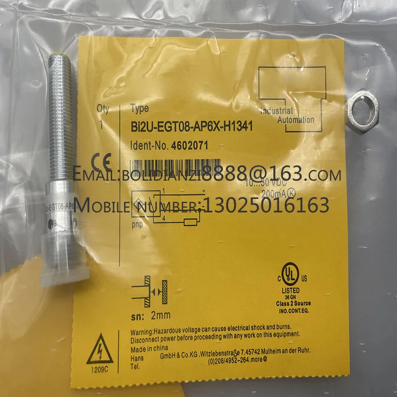 BI2U-MT12-AP6X-H1141 مستشعر أصلي جديد تمامًا