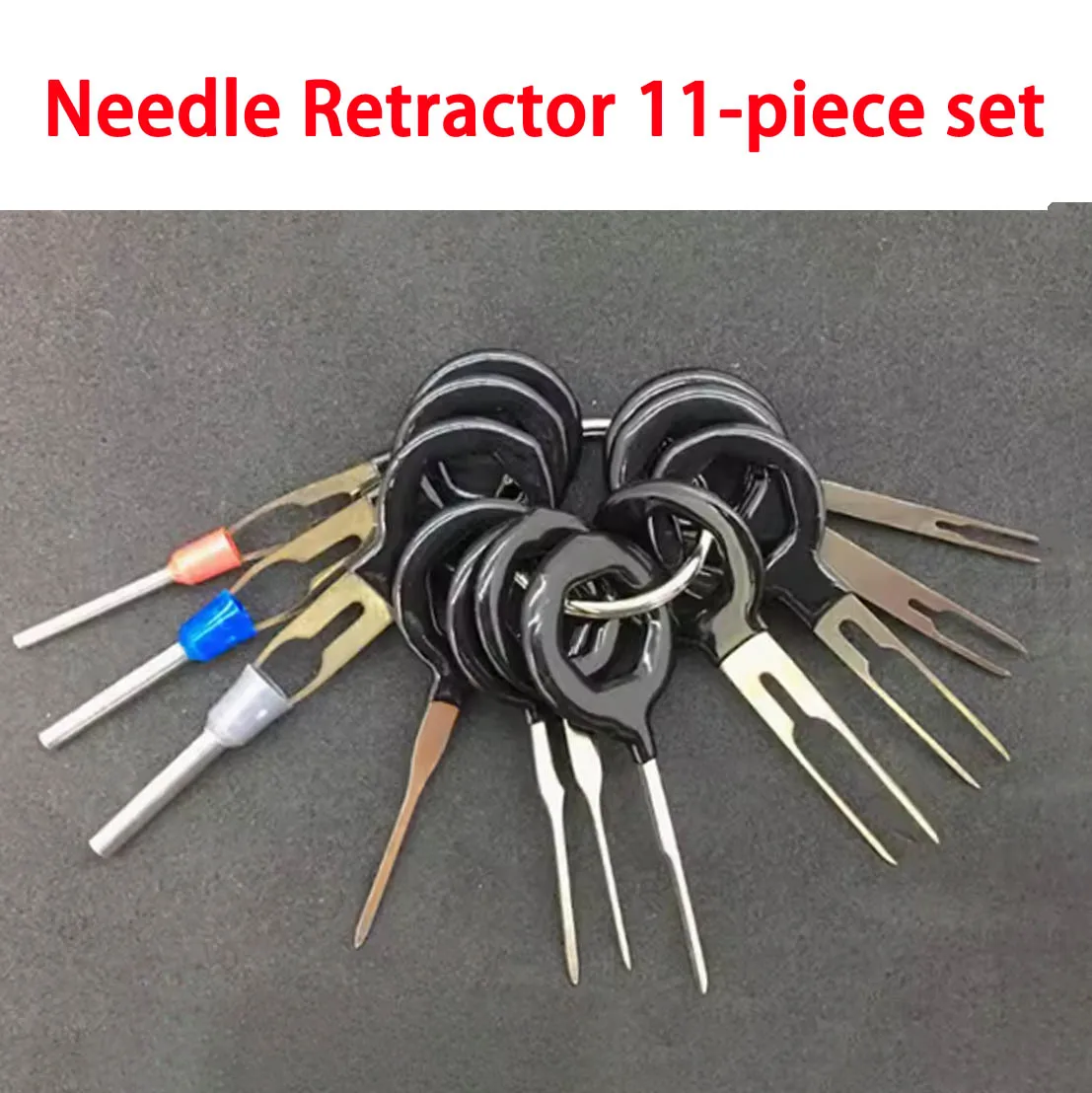 18/36 pcs Wire Harness Terminal Removal Repair Tool Wire Crimp Connector Pin Kit Automotive Wire Harness Plug Terminal Unpinner