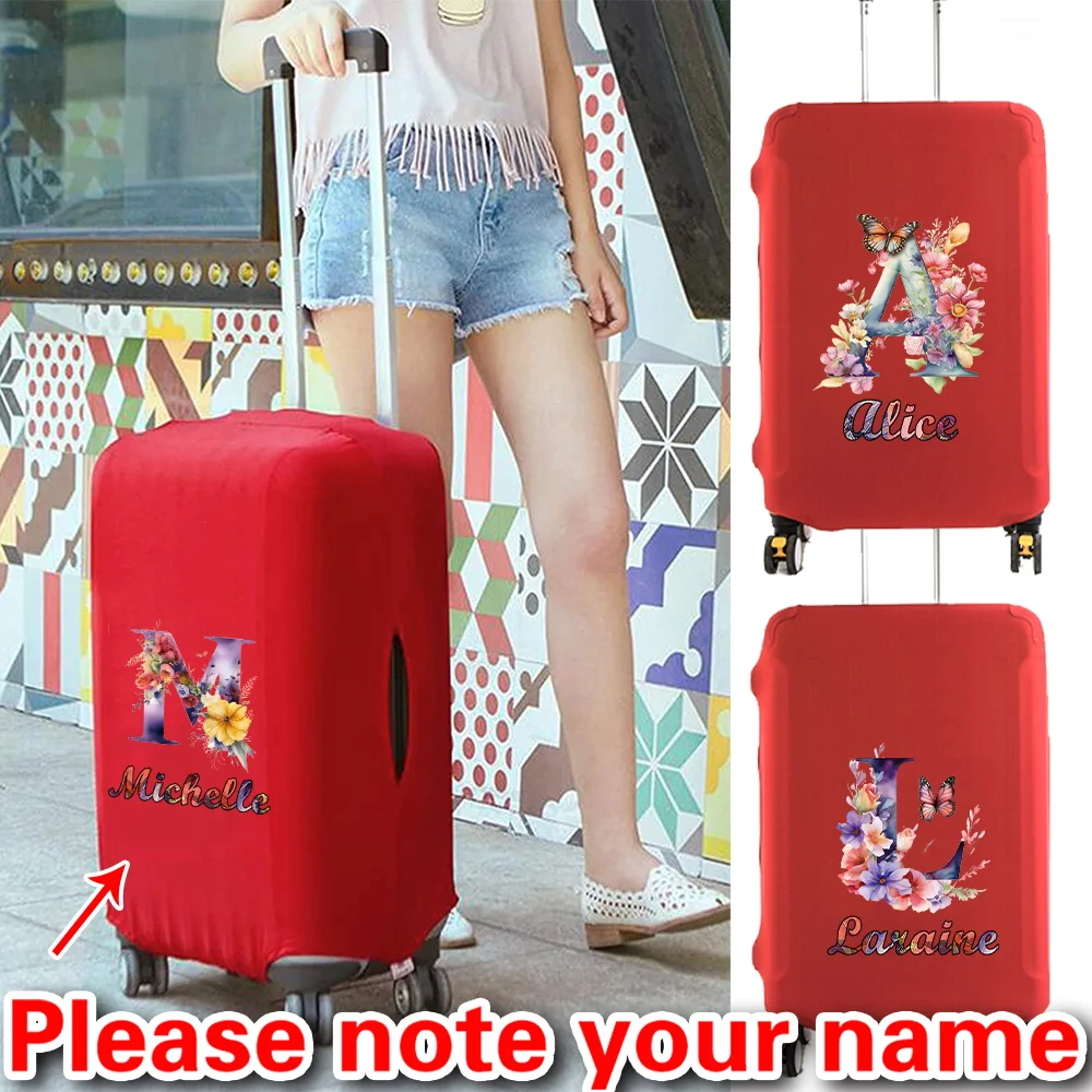 

Personalized Customized Suitcase Travel Dust-proof Scratch-proof Elastic Fashion Printing Pattern Protective Cover