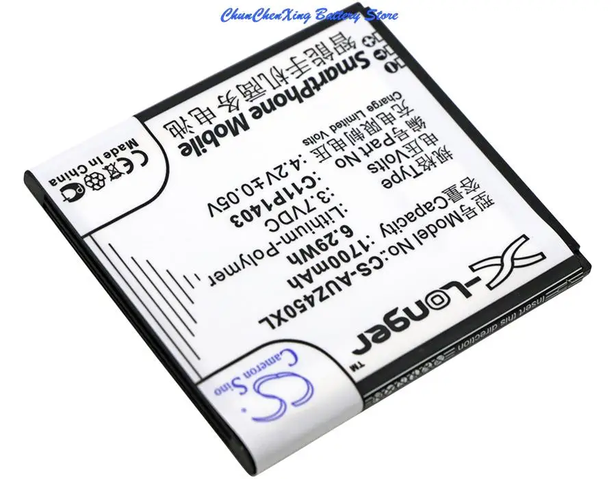 1700mAh Battery 0B200-01070000, C11P1403 for Asus A450CG, ZenFone 4.5