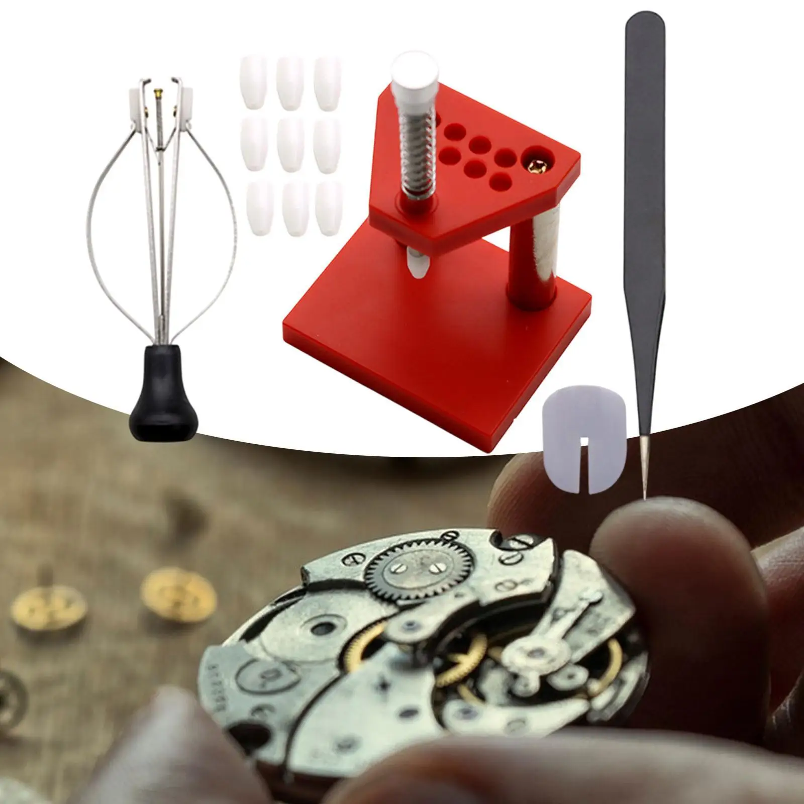 Watch Hand Presser Wristwatch Repair Tool Watch Hand Setting Tool Supplies Watch
