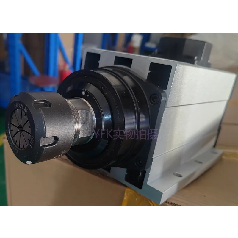 YFK 4.5kw Engraving Machine Motor Spindle Air-Cooled High-Speed Motor 1.5kw 2.2kw 3.5kw 4.5 6kw High-Speed Electric Spindle