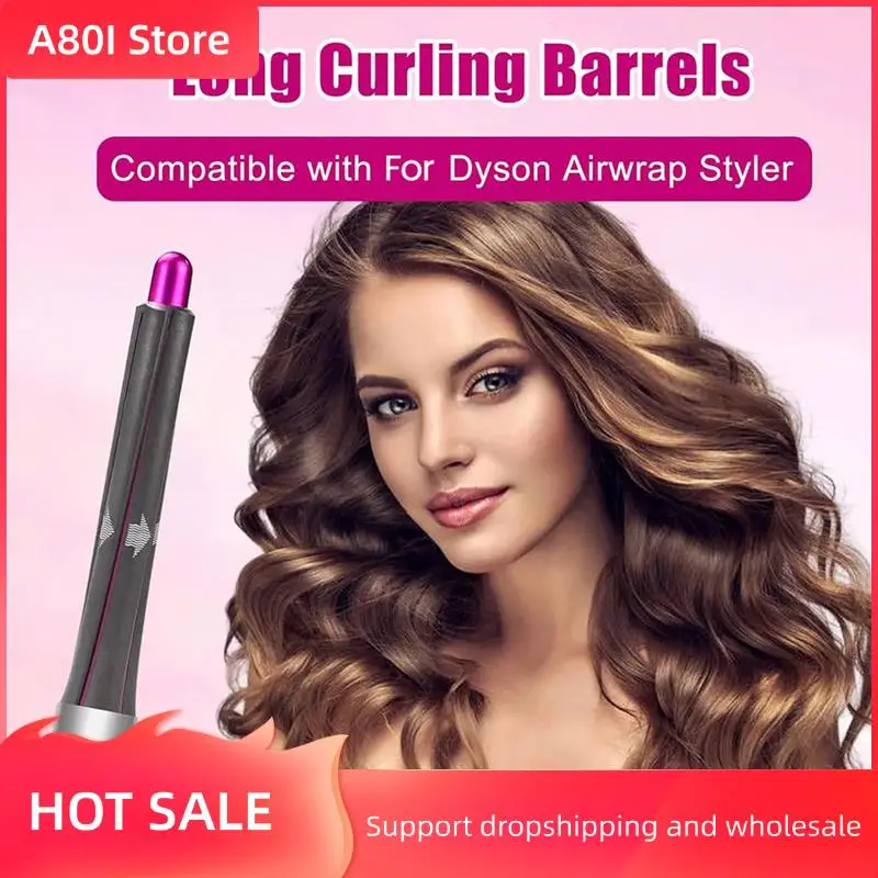 

A80I 4 шт., 20 мм, длинные щипцы для завивки, насадка для Dyson Airwrap Styler HS05 HS01, инструмент для завивки объема и формы
