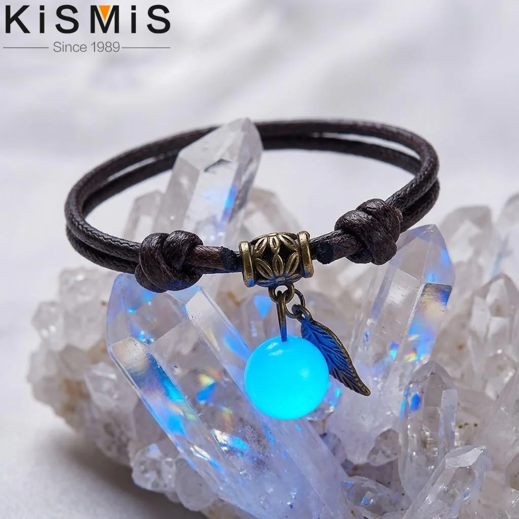 Black Moonstone Pendant Bracelet for Women Handmade Retro Stylish Jewelry Gift Accessory Fashion Hand Chain