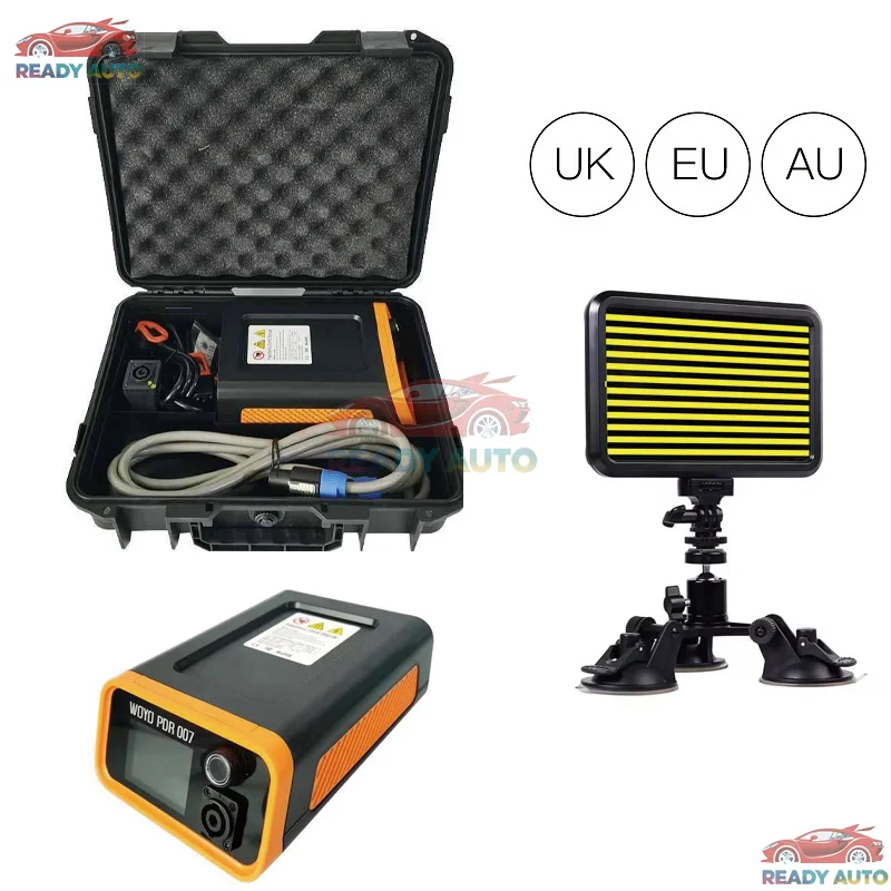 

220 В PDR007 Инструмент для ремонта вмятин автомобиля с подсветкой PDR010, комплектами PDR, удаление автомобильных вмятин