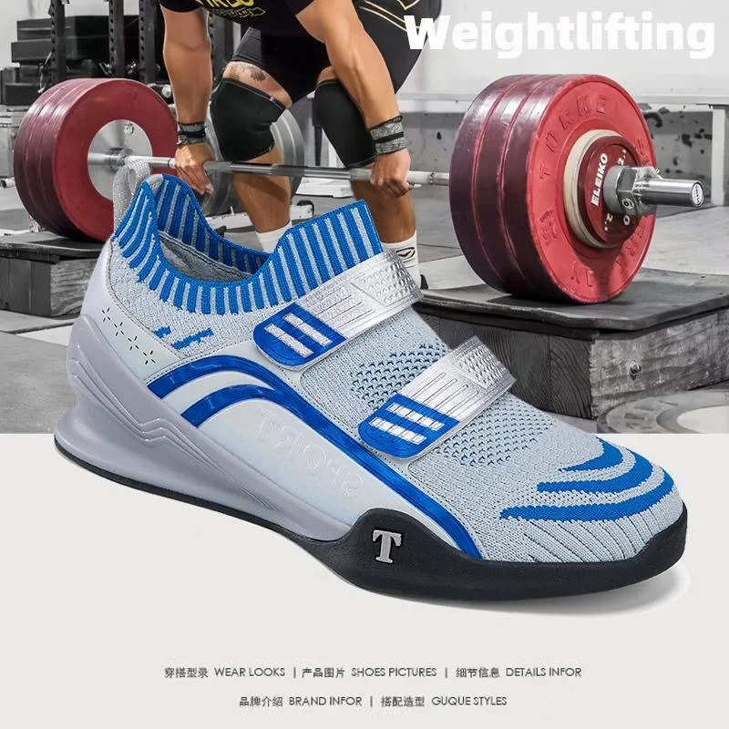 Zapatos de entrenamiento para levantamiento de pesas para hombre y mujer, calzado deportivo Unisex, de marca de lujo, para gimnasio, de diseñador, novedad de 2024