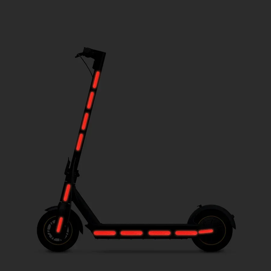 Reflective Stickers PVC for Xiaomi Mi3 Pro Pro2 1S M365 Electric Scooter Stickers Night Riding for Ninebot Max G30 Pedal Sticker image 2