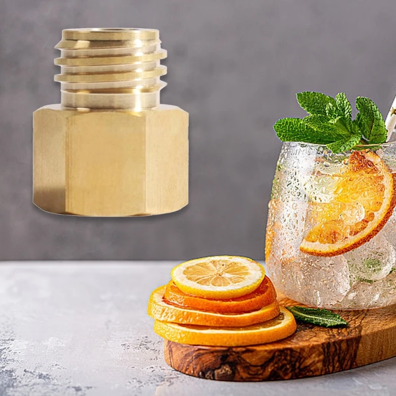 Metal Drink Dispenser Adapter Easy Installation Water Bottle Adapter Easy to Use Adapter TR21-4 to TR21-3 Connectors A6HB