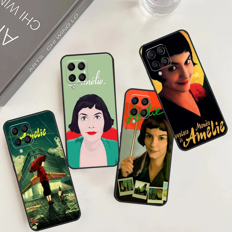 Постер Amelie, чехол с классическим французским фильмом для Samsung Galaxy M12 M32 M52 M30s M20 M21 M31 M51 M13 M23 M33 M53 M14 M34 M54, чехол