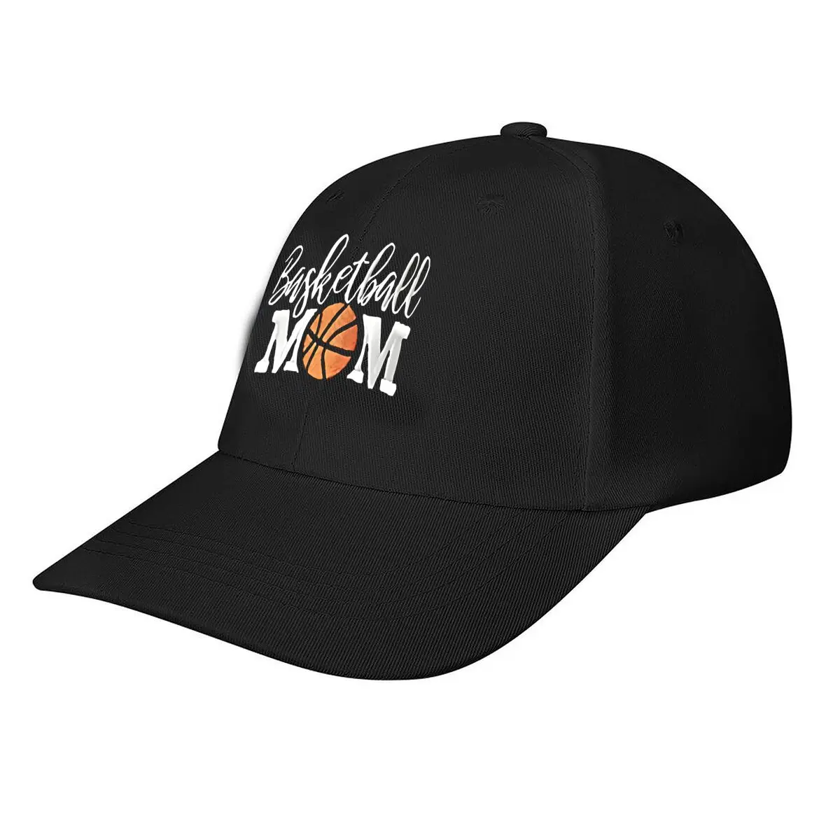 Basketball Mom Graphic Baseball Cap Fashion Men Sunhat Women's Outdoor Sports Snapback Cap