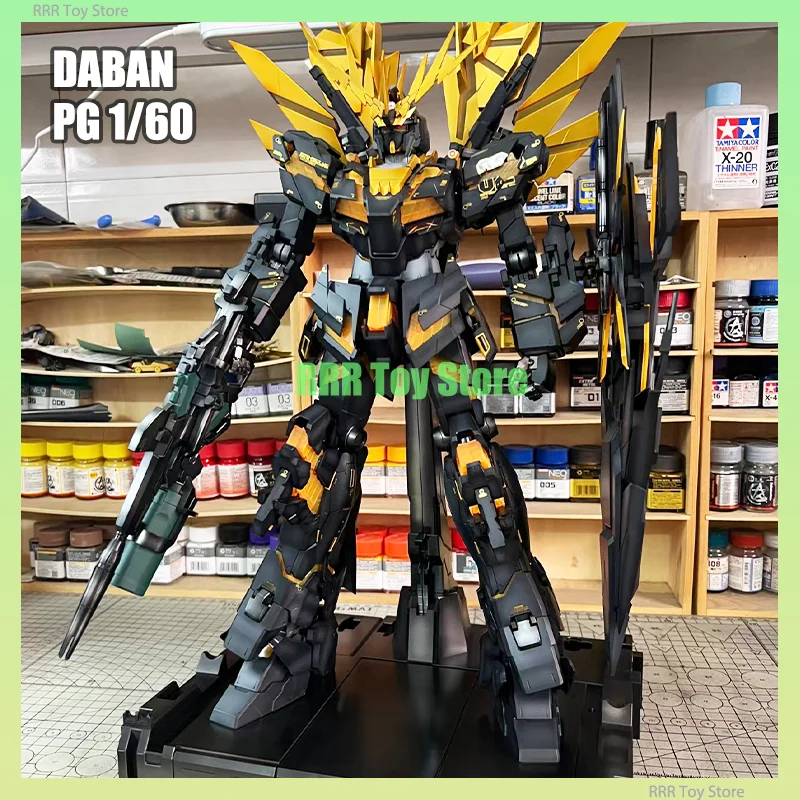 In Stock DABAN PG 1/60 Unicorn 02 Banshee Norn Model Kit Collection Assembly Action Figures Robot Plastic Model Kids Toy Gifts