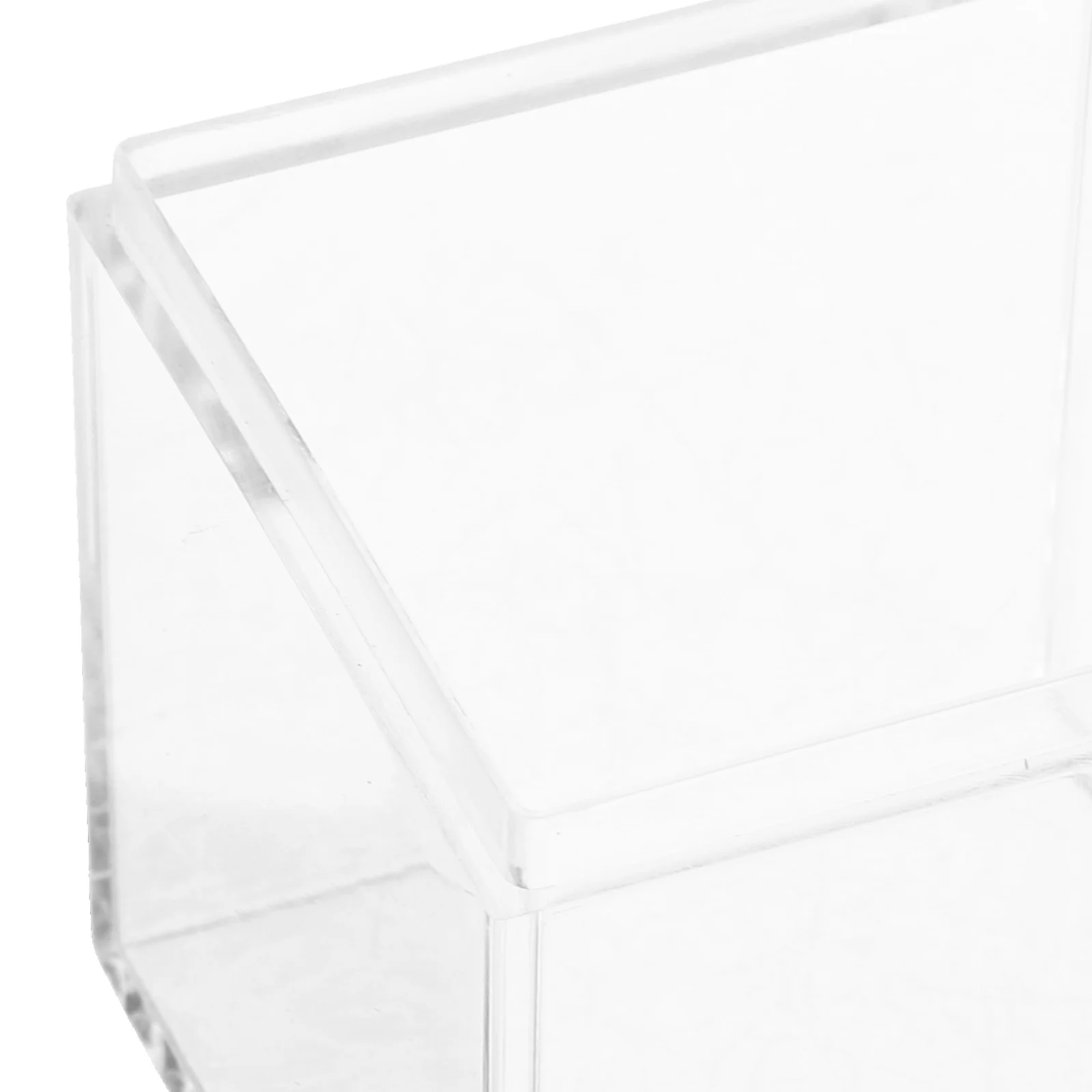 

9 Pcs Transparent Square Packaging Box Container Candy Mini Containers Case Wrapping Boxes