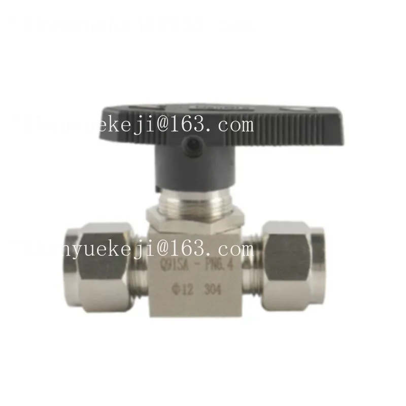 304 316L Stainless Steel Double Ferrule Ball Valve 6mm 8mm 10mm 1/8