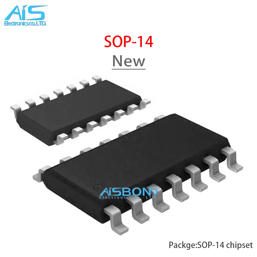 Microcontrôleurs Flash IC MCU SOP-14, PIC16F1704-I/SL PIC16F1704 I/SL, 10 pièces/lot, nouveau