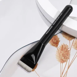 MAANGE Ultra Thin Foundation Makeup Brush Dual-use Mask Brush Lightweight Black Face Contour Brush Blending Foundation Cream