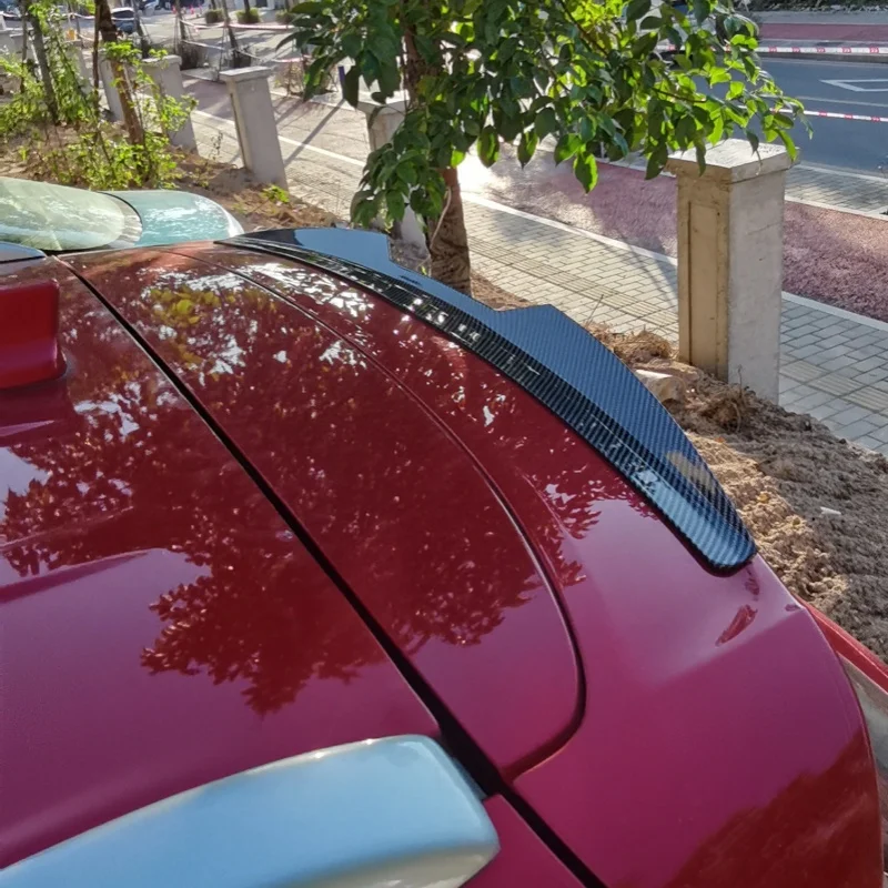 

Suitable for BMW X1 tail wing installation without punching adhesive, top wing appearance modification upgrade 12-24