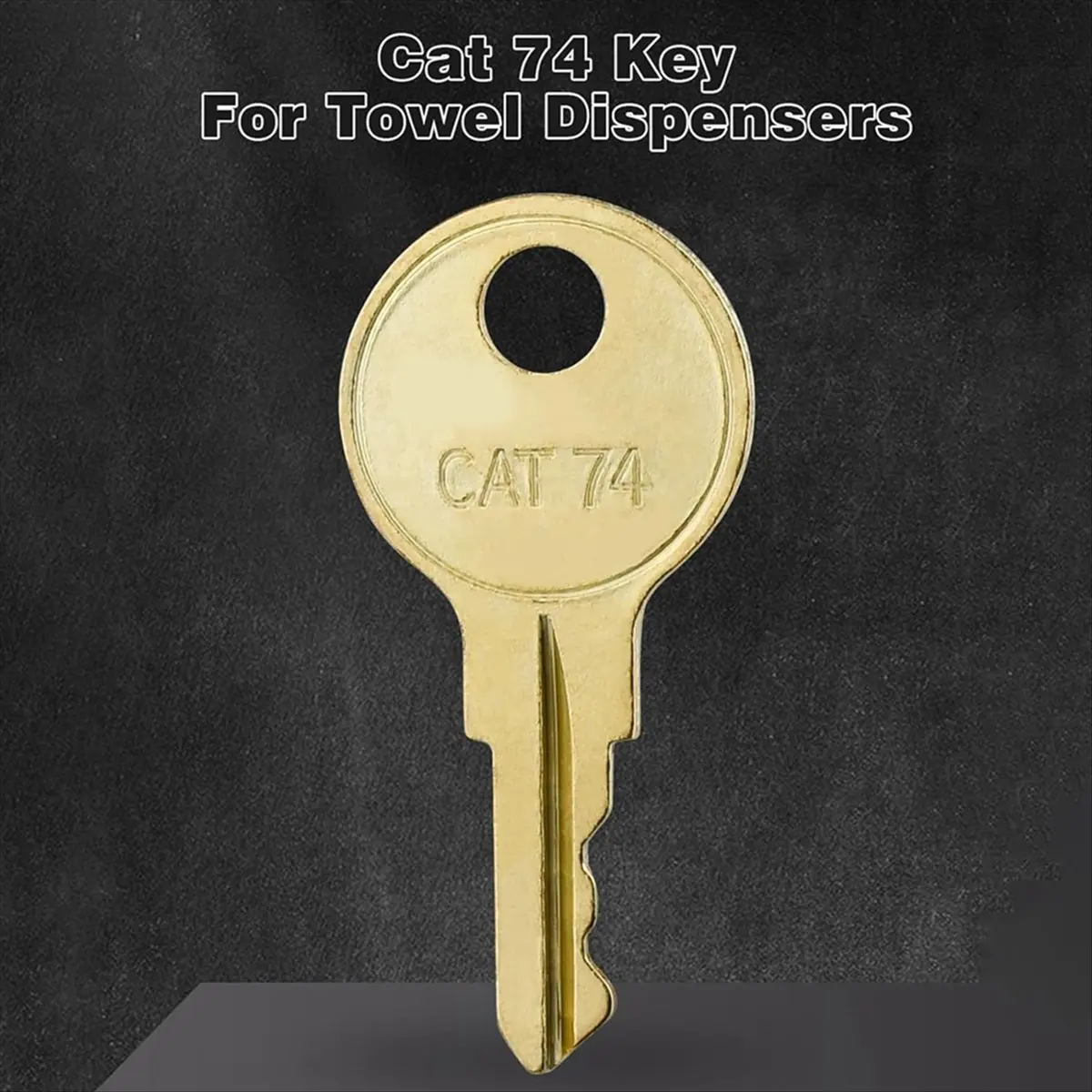 A75K 10 Pack CAT74 Toilet Paper Towel Dispenser Keys for GAMCO B-263 SOOV CAT 74 Dispenser