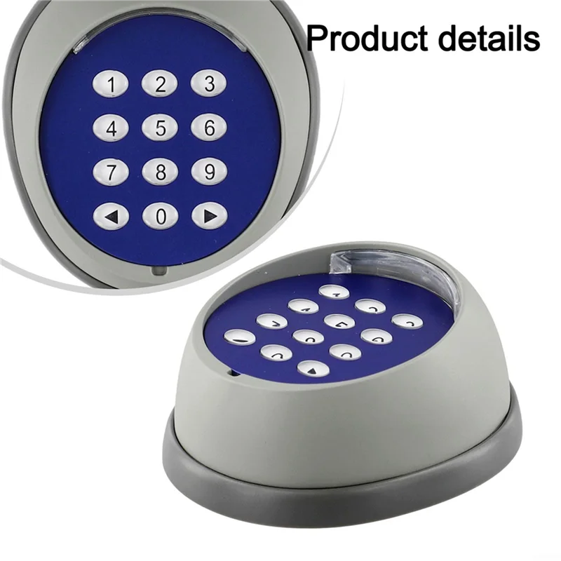 N82R 2X Wireless Keypad For Gate, Opener Code Entry Security Keypad, Waterproof Gate Opener Keypad, Digital Code Panel