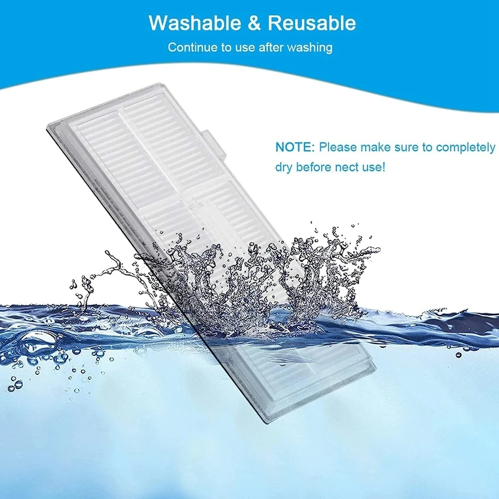 Hepa Filter For XiaoMi Roborock s7 Max s7 MaxV T7s Plus S7 MaxV Plus S7 MaxV Ultra S7 MaxV Plus G10s Robot Vacuum Cleaner Parts