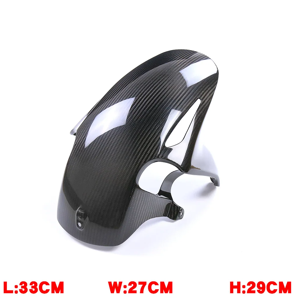 Motorcycle Mudguard For Honda CBR1000RR-R 2021-2024 Carbon Fiber Front Hugger Wheel Splash Guard Fender Cover Parts Accessories