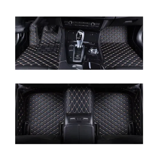

High Quality Hot Selling Universal Leather Multi-color Durable Waterproof Wear Resistant Car Floor Mat for VW Polo Right Hand