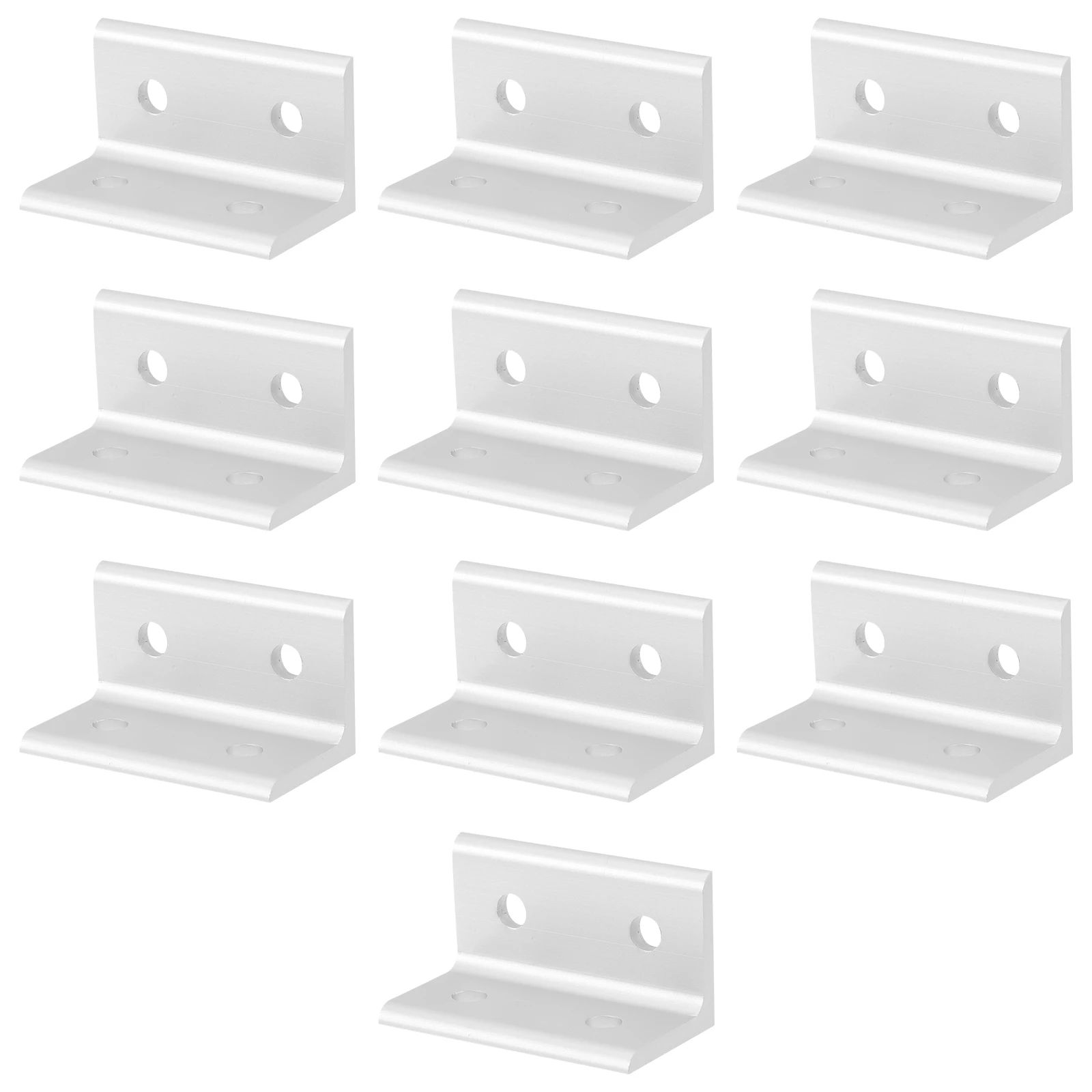 

10pcs Inner Angle Bracket Aluminum Profile Corner Connector for 3060 Extrusion Brackets L Bracket Fasteners Hardware