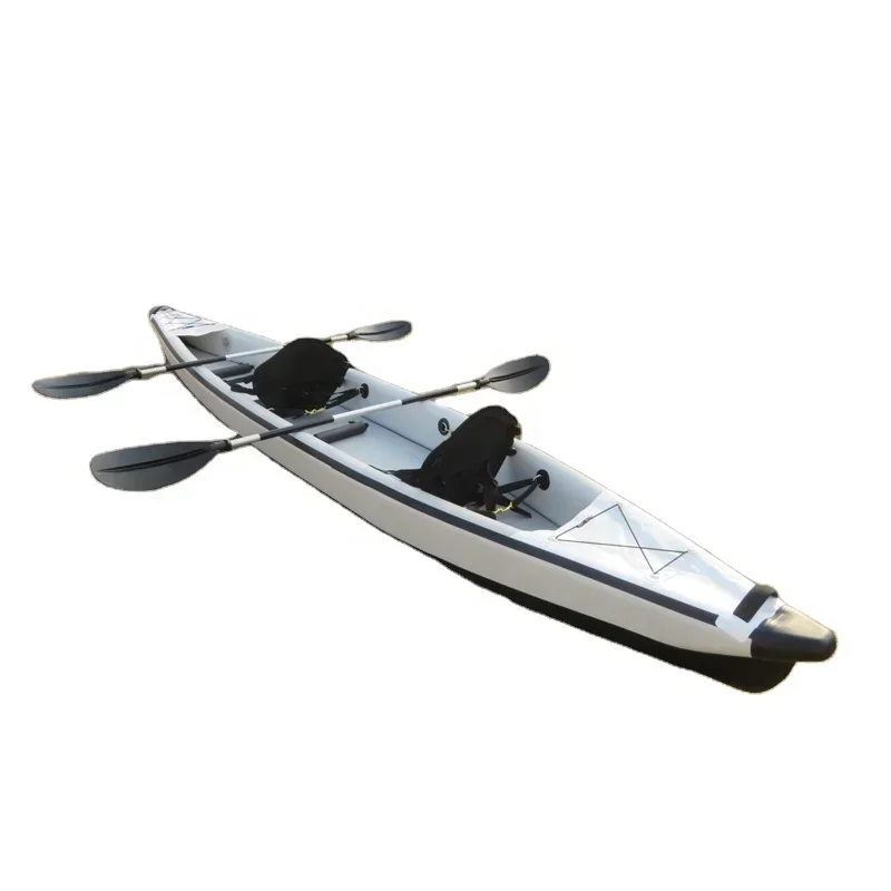 

2 Person Full Drop Stitch Hull Inflatable Raft Kayak Inflatable Fishing Kayak