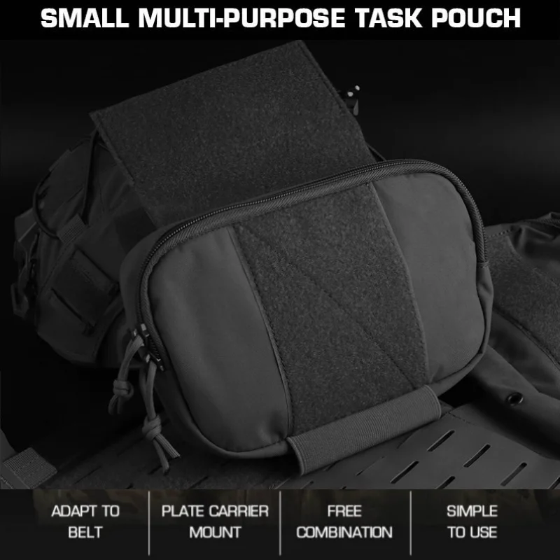

Outdoor small multi-purpose task bag, suitable for waist belts with a width of less than 5.3cm