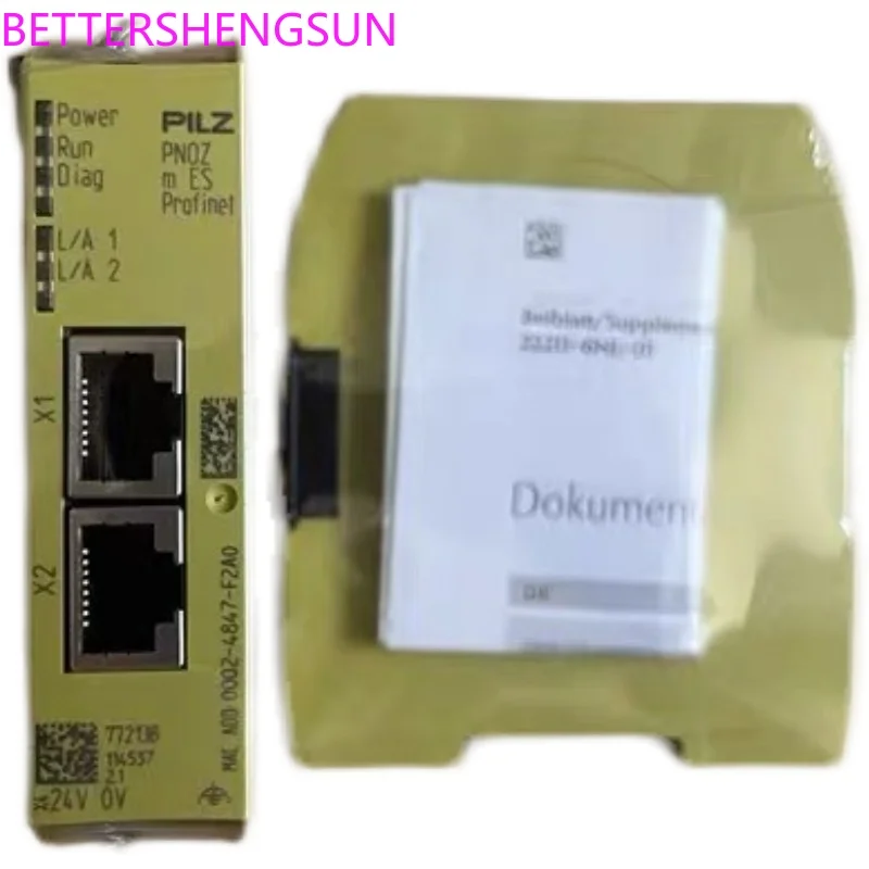 New safety relay PNOZ m ES EtherNet/IP order number 772137