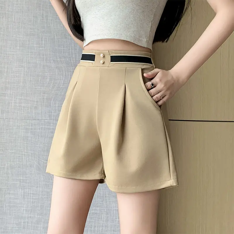 Loose Short Pants Woman Wide Suit with Baggy Black Stretchy Cheap Outfits Fashion Clothing Shorts for Women 2024 Jorts Low Price