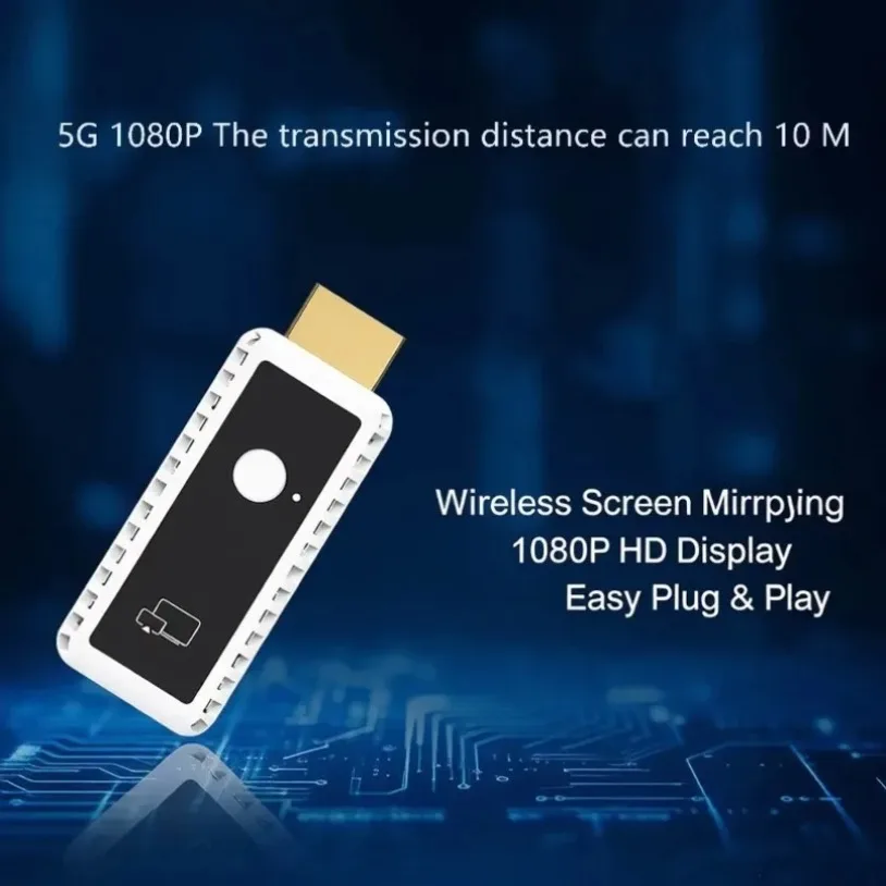 5G Wireless HDMI-Compatible Screen Cast Dongle Anycast Airplay Miracast DLNA Screen Mirror For Phone Laptop TV Projector Live