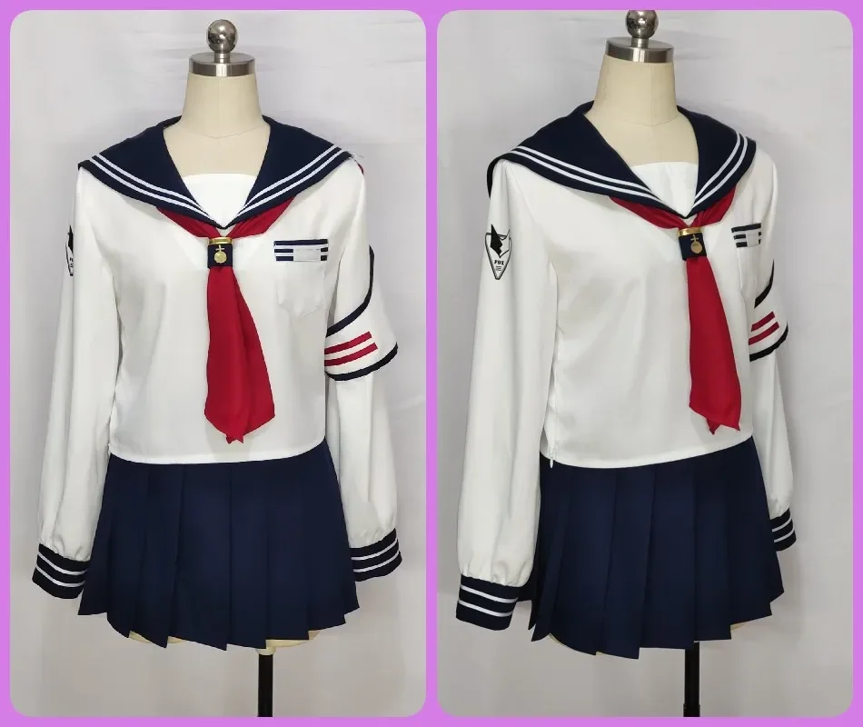 الأزرق الأرشيف يوكينو لعبة البدلة الحلو جميل موحدة تأثيري حلي هالوين حفلة لعب الأدوار الزي مخصص أي حجم