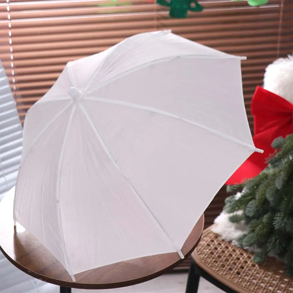 

50cm/ 20Inch Photography Umbrella White Soft Metal Handle Lighting Umbrella Diffuser Easy Install Light Cloth