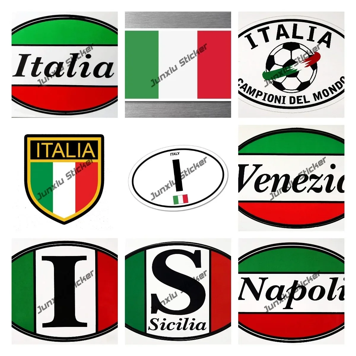 

Italy Flag Emblem Badge Decals Sticker Car Exterior Creative Motorcycle Car Stickers Decal Cute Accessories Decoration