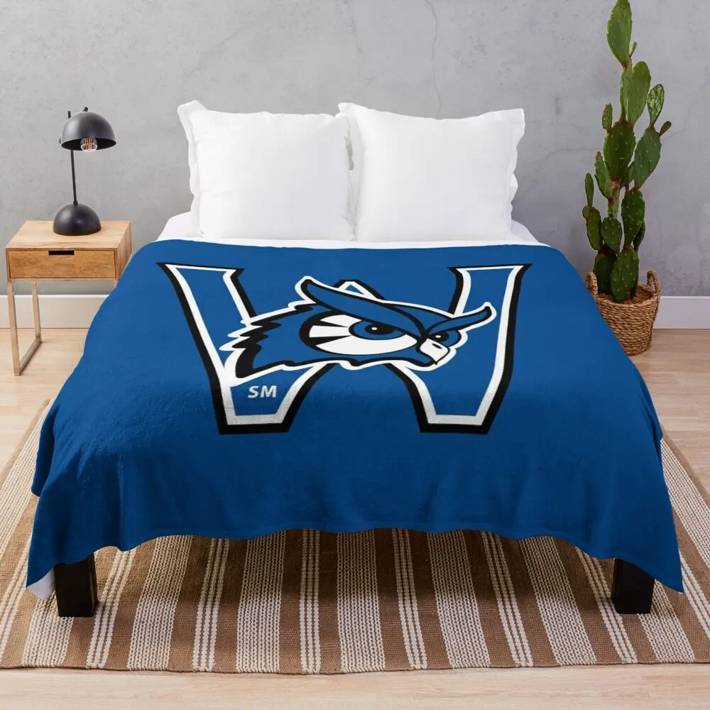 Westfield State University Throw Blanket Loose Single Blankets