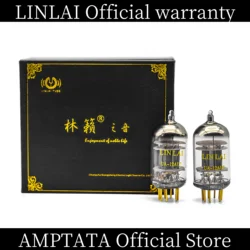 Coppia abbinata oro LinLai ECC82 12 au7 Perfect HIFI Audio Vacuum Tube Amp Classic
