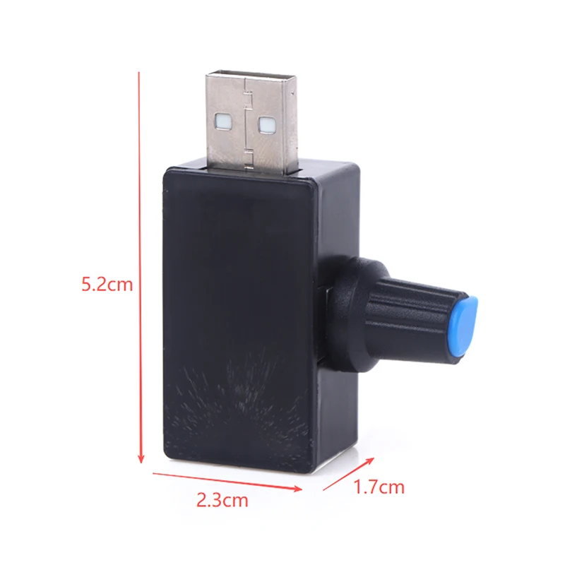 USB Protection Type-C USB Laptop Cell Phone Cooling Fan Controller 5W DC5V2A Fan Induction Speed Controller With Switch