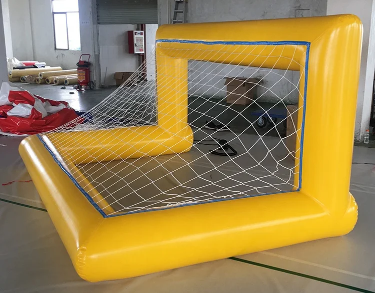 

New Selling Good Inflatable Water Polo goal Inflatable Football Water Soccer Gate Water Game on the Lake