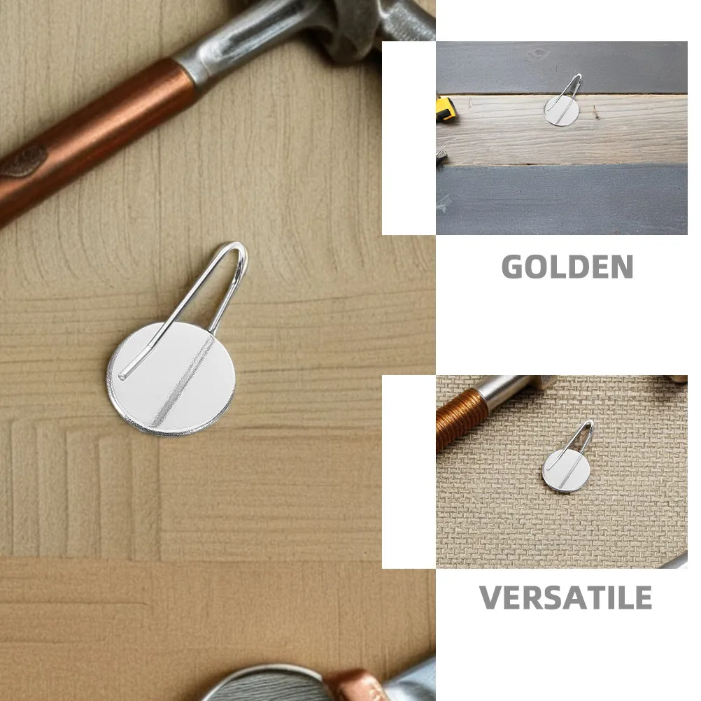 20Pcs Premium Stainless Steel Earring Bezel Bases Welded Hooks Compatible with Cabochon DIY Jewelry Making