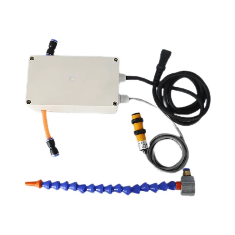 Woodworking edge banding machine, photoelectric induction soot blowing device, dust sawdust cleaning dust blower